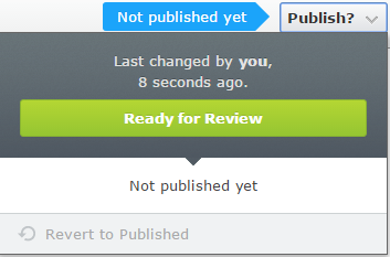 Image: Ready for Review button