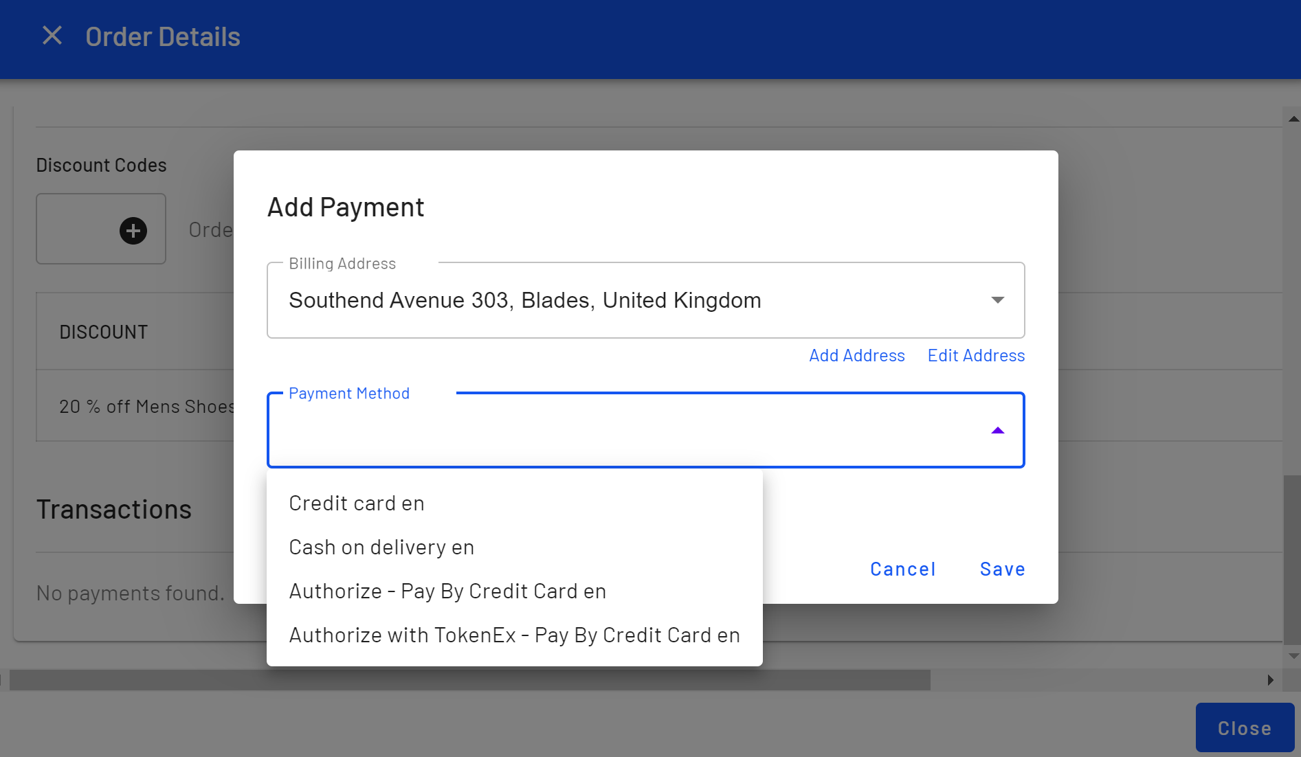 Image: Add payment method