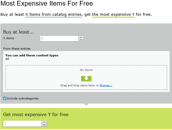 Image: Discount, Most expensive items for free