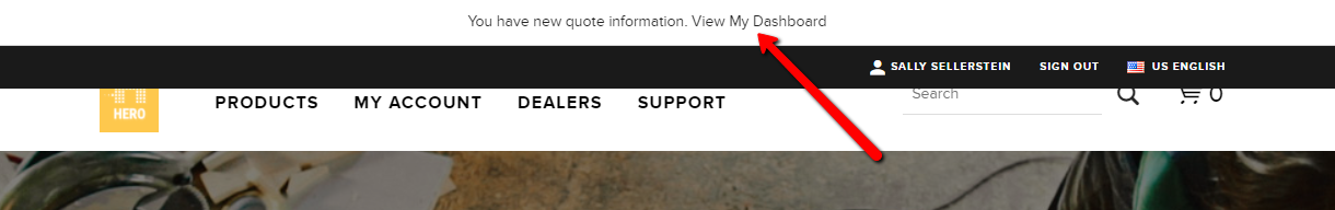 RFQ header